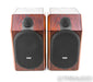 B&W CDM1 Bookshelf Speakers; Red Ash Pair; CDM-1