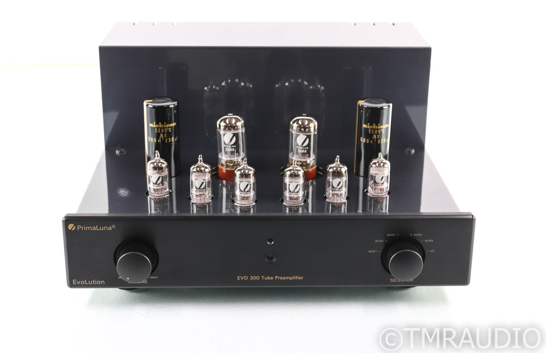 PrimaLuna EvoLution EVO 300 Stereo Tube Preamplifier; Remote