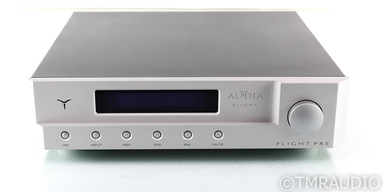 Audia Flight Pre Stereo Preamplifier; Silver; Remote
