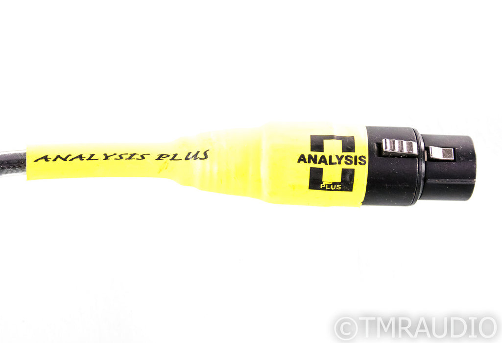 Analysis Plus Copper Oval-IN XLR Cables; .5m Pair Interconnects