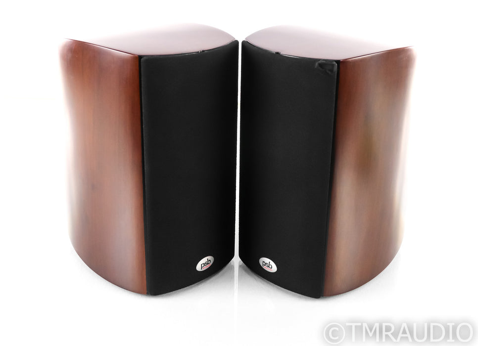 PSB Imagine B Bookshelf Speakers; Walnut Pair