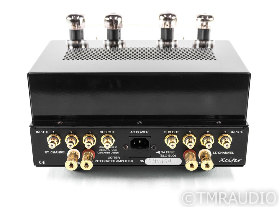 Cary Audio Xciter Stereo Integrated Tube Amplifier; Remote; Upgraded; New Tubes