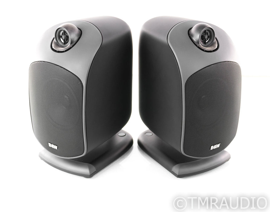 B&W LM1 Bookshelf / Surround Speakers; Black Pair; Excellent