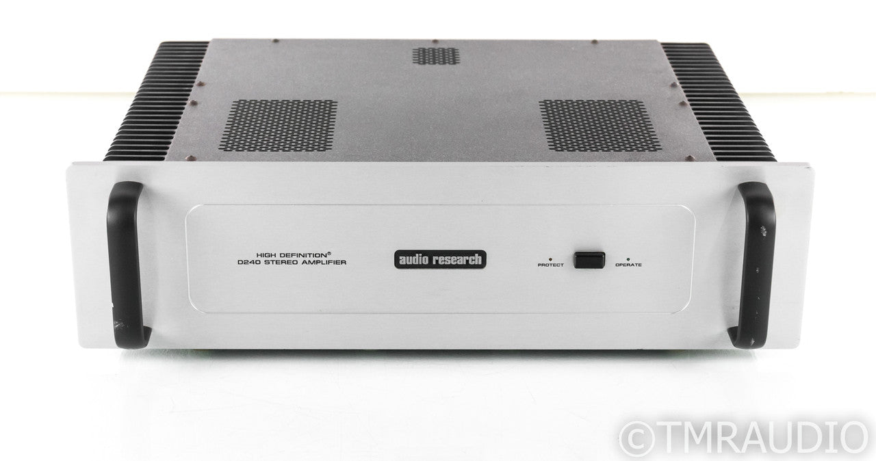 Audio Research D240 Mk II Stereo Power Amplifier; D-240