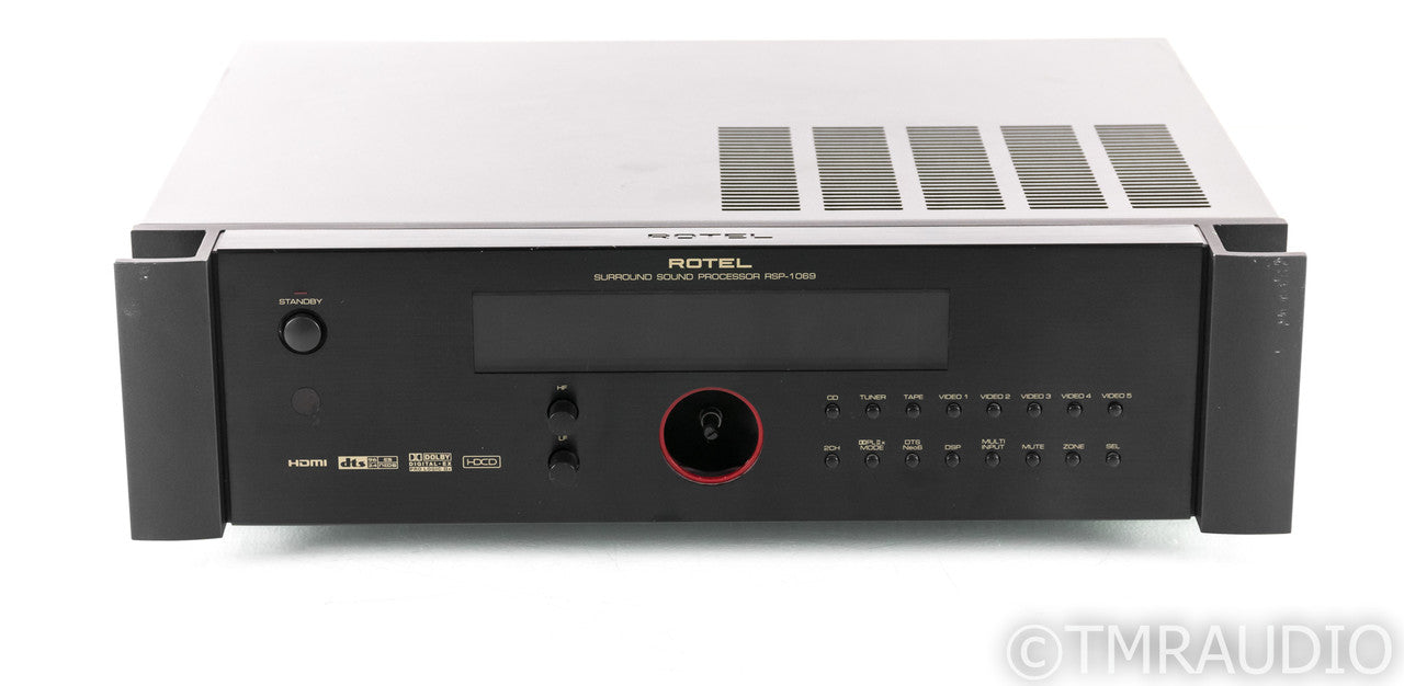 Rotel RSP-1069 7.1 Channel Home Theater Processor; (No Volume Knob, No Remote)