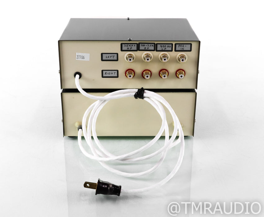 Intrinsic Sound Systems 3-Way Stereo Speaker Crossover; Outboard Power Supply