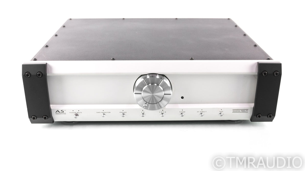 Musical Fidelity A5CR Stereo Preamplifier; A-5CR; MM/MC Phono (No Remote)