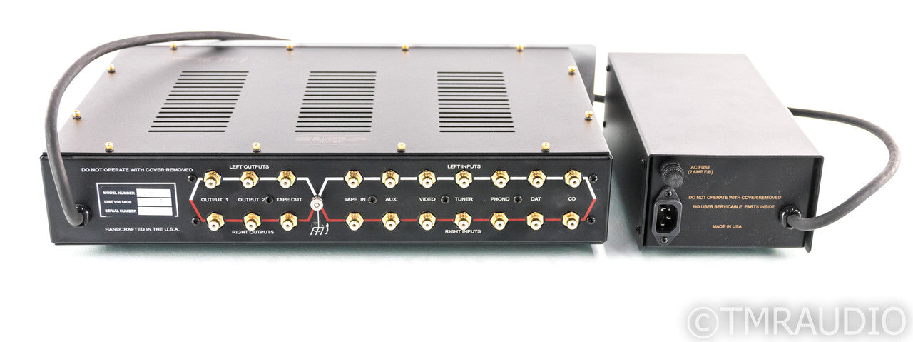 Modulus M3B Stereo Tube Preamplifier; M3-B; Silver; MC Phono; SR Blue Fuse