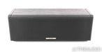 Sonus Faber Smart Center Channel Speaker; Black Leather