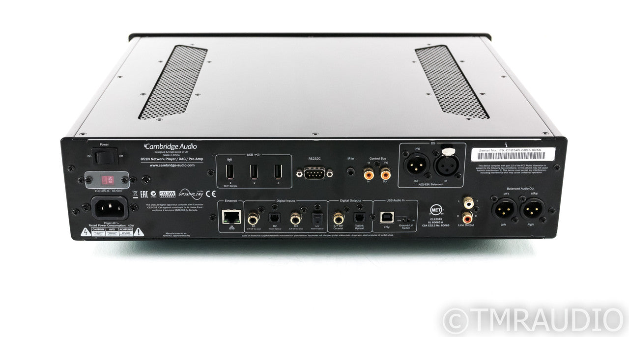 Cambridge Audio Azur 851N Streaming DAC; D/A Converter; 851-N; Remote