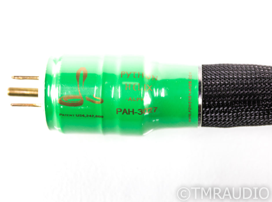 Shunyata Python Helix Alpha Power Cable; 1.8m AC Cord; C15
