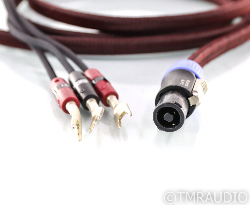 AudioQuest Rocket 33 REL Speakon Cable; 10ft High Level Subwoofer Interconnect