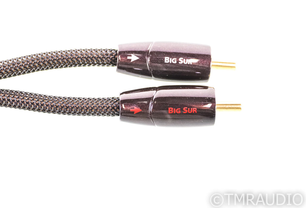 AudioQuest Big Sur RCA Cables; 1.5m Pair Interconnects