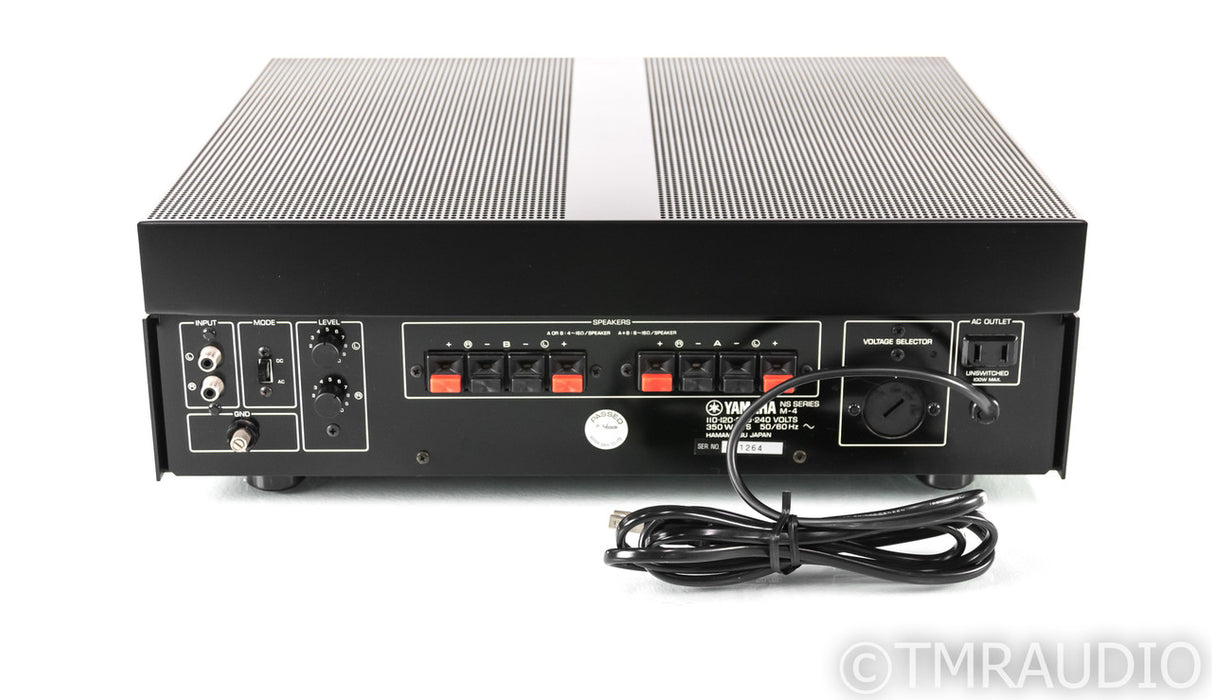 Yamaha M-4 Vintage Stereo Power Amplifier; M4
