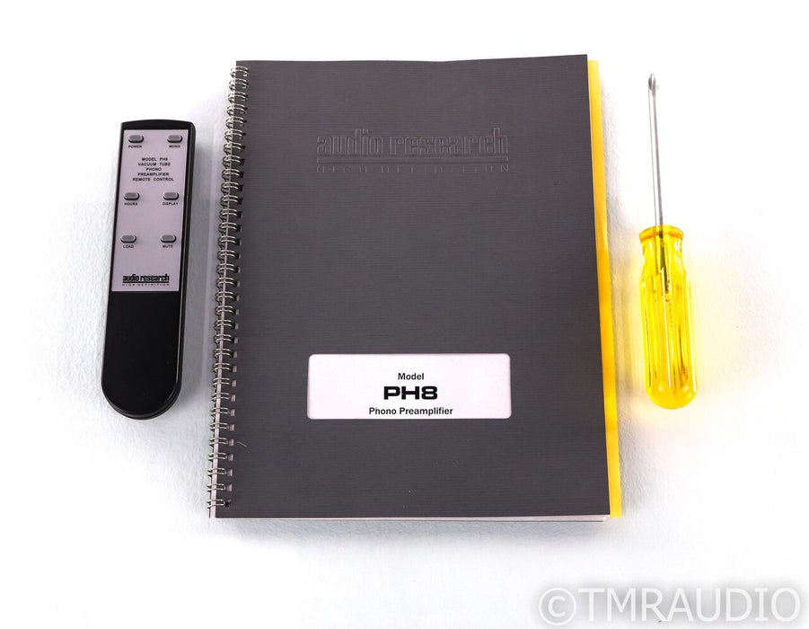 Audio Research PH8 MM / MC Tube Phono Preamplifier; PH-8
