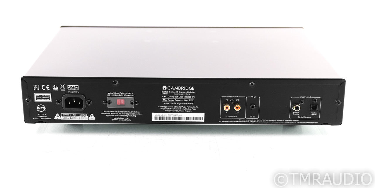 Cambridge CXC CD Transport; Remote