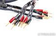 AudioQuest Gibraltar Bi-Wire Speaker Cables; 8ft Pair; 72v DBS