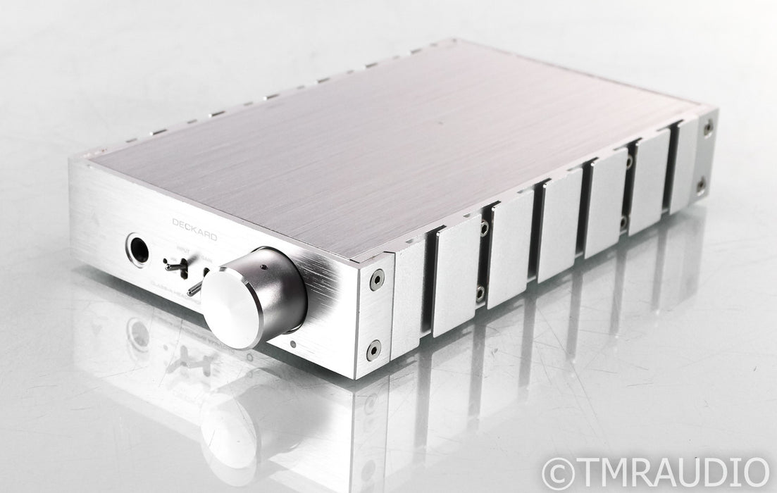 Audeze Deckard Headphone Amplifier; Silver; USB DAC