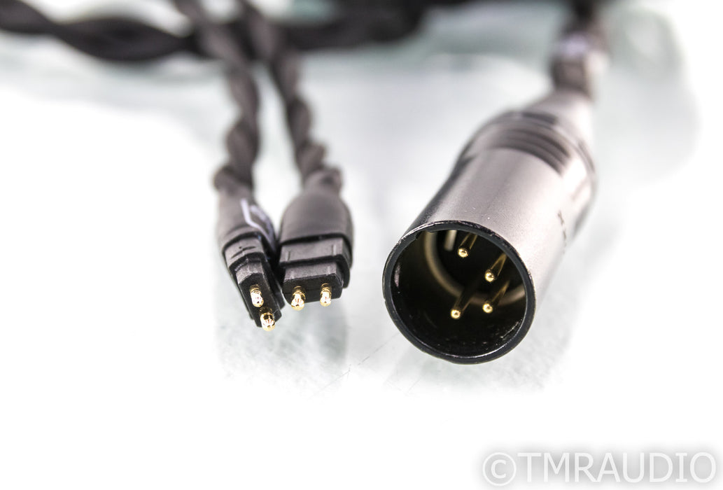 Forza Audio Noir Balanced Headphone Cable For Sennheiser; 8ft; 4-pin XLR Adaptor