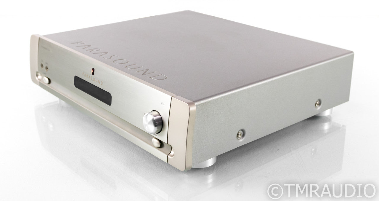 Parasound Halo P7 7.1 Channel Preamplifier; P-7; MM/MC Phono; Remote