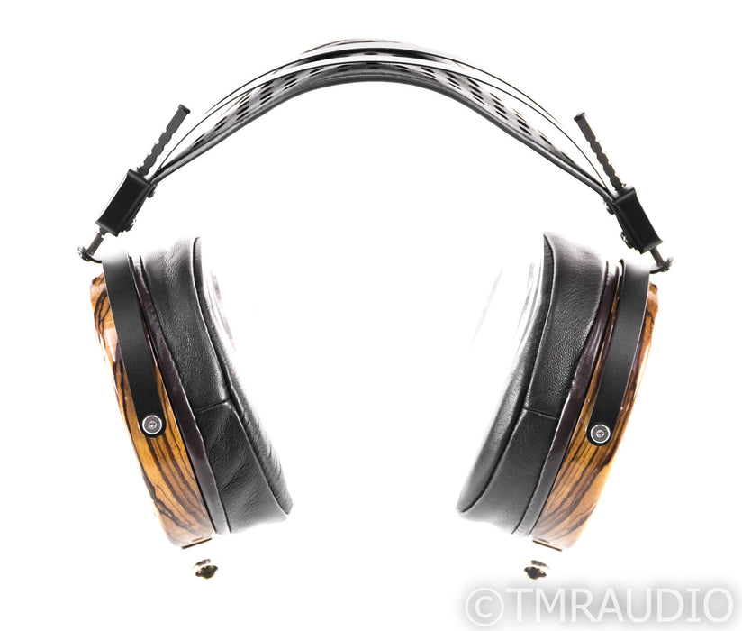 Audeze LCD-3 Open-Back Planar Magnetic Headphones; LCD3; Zebrano Wood; Fazor