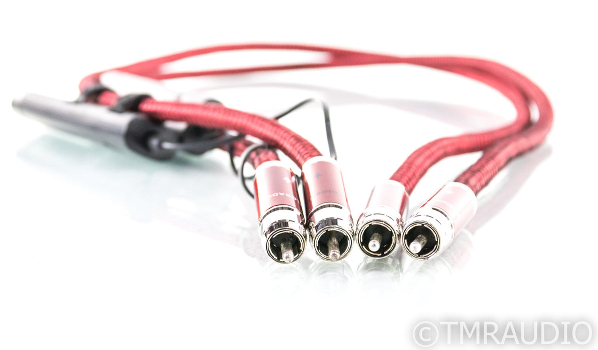AudioQuest Colorado RCA Cables; 1m Pair Interconnects; 72v DBS
