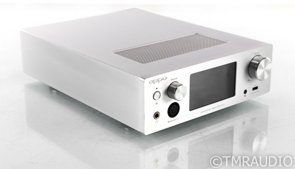Oppo HA-1 Headphone Amplifier; HA1; Remote; Silver