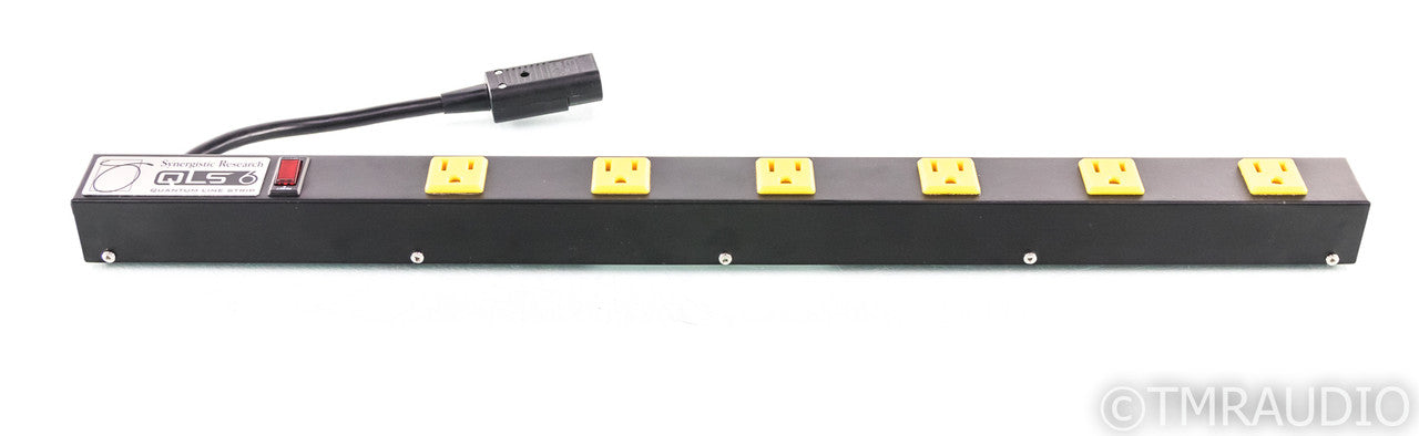 Synergistic Research QLS 6-Outlet Power Strip; Quantum Line Strip