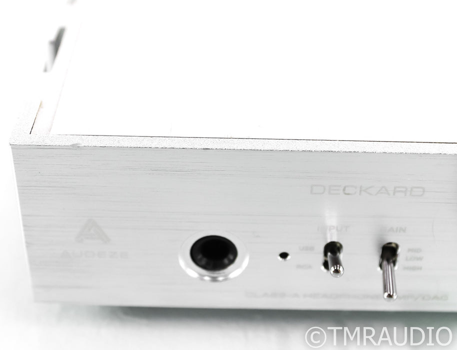 Audeze Deckard Headphone Amplifier; Silver; USB DAC