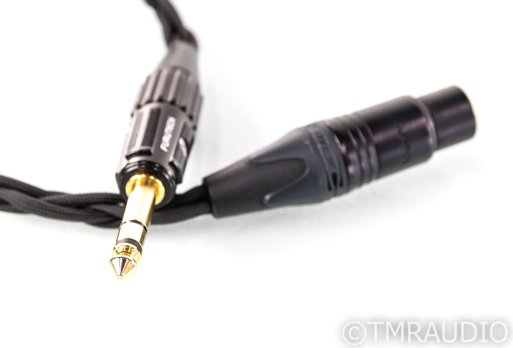 Forza Audio Noir Balanced Headphone Cable For Sennheiser; 8ft; 4-pin XLR Adaptor