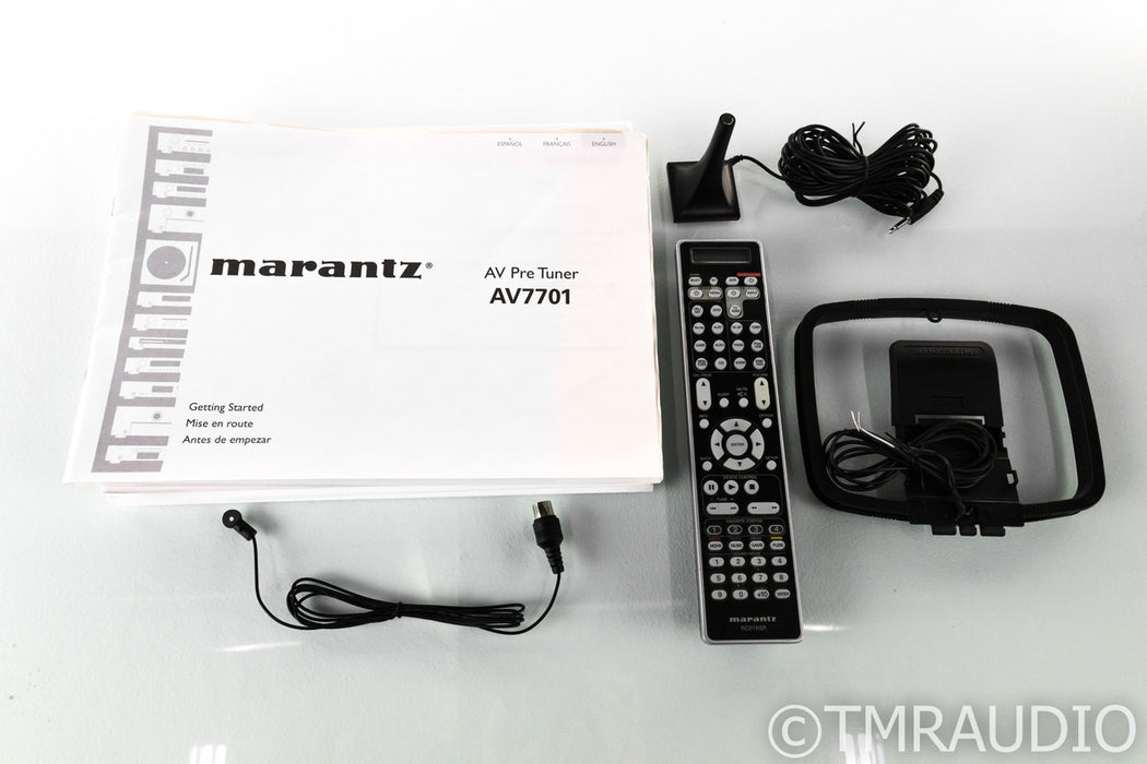 Marantz AV7701 7.2 Channel Home Theater Processor; AV-7201; Tuner; Remote