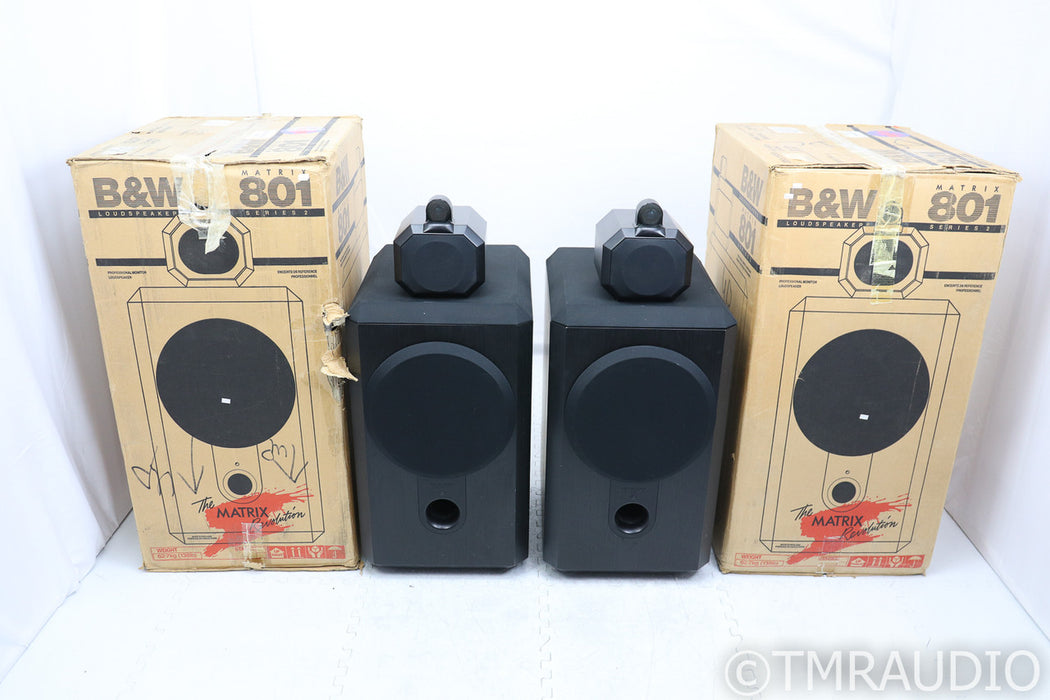 B&W 801 Matrix S2 Anniversary Limited Edition Speakers