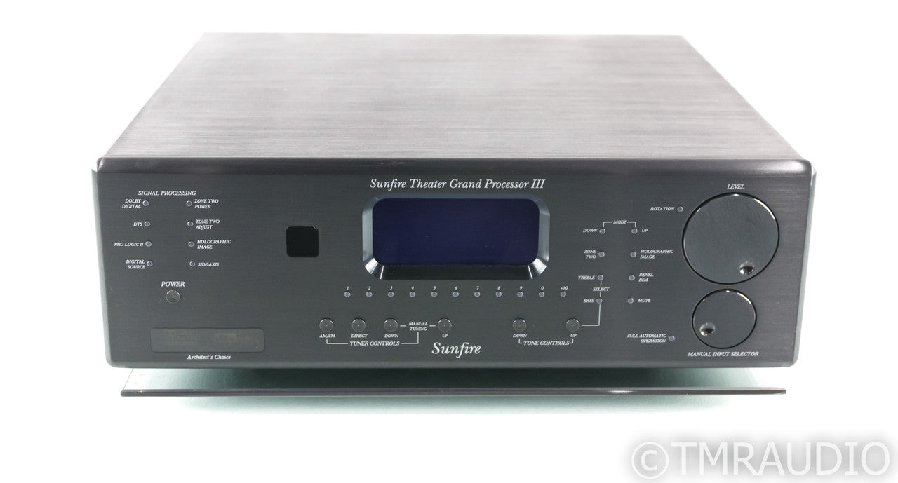 Sunfire Theater Grand III Home Theater Processor