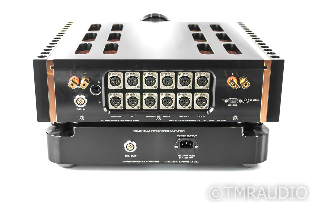 Dan D'Agostino Momentum Stereo Integrated Amplifier; Black; Remote