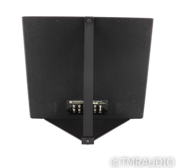 Magnepan DWM Planar Magnetic Bass Panel; Black; Upgraded Mye Stand