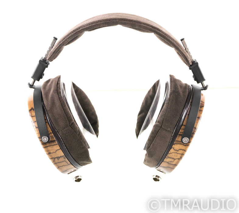 Audeze LCD-3 Open Back Planar Magnetic Headphones; Zebrano / Vegan; LCD3; Fazor