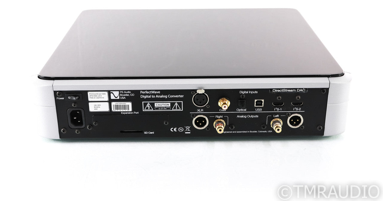 PS Audio PerfectWave DirectStream DAC; D/A Converter; DSD; Remote; Silver (Used)