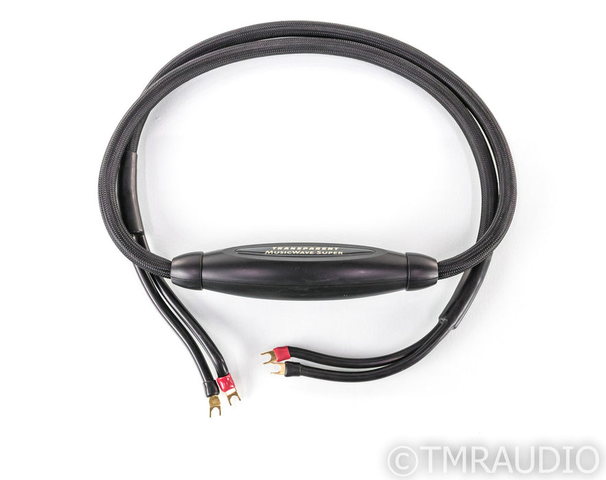 Transparent Audio MusicWave Super MM Speaker Cable; Single; 8ft