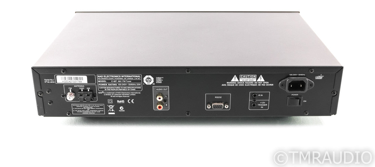 NAD C 427 Digital AM / FM Tuner; C427; Remote