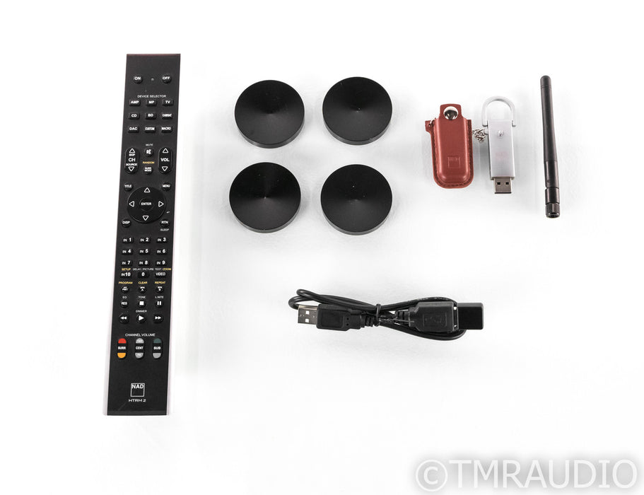 NAD Masters M12 Preamplifier / DAC; D/A Converter; M-12; Remote; BluOS 2i Module