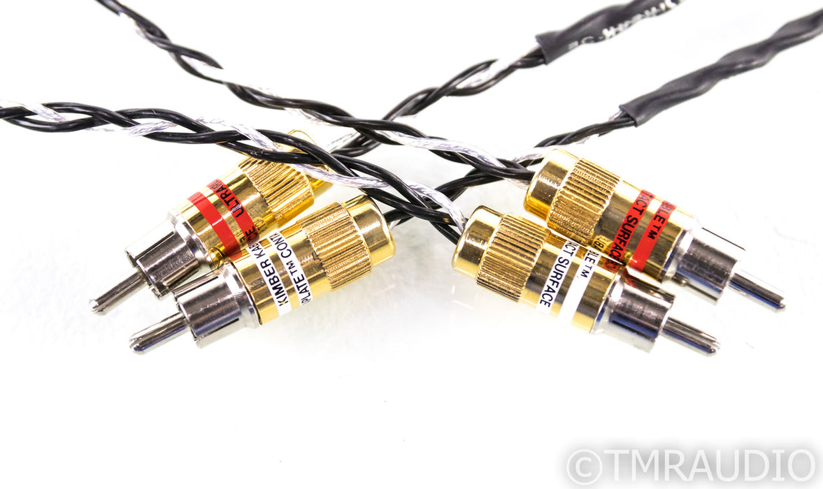 Kimber Cable Silver Streak SE RCA Cables; 1m Pair Interconnects