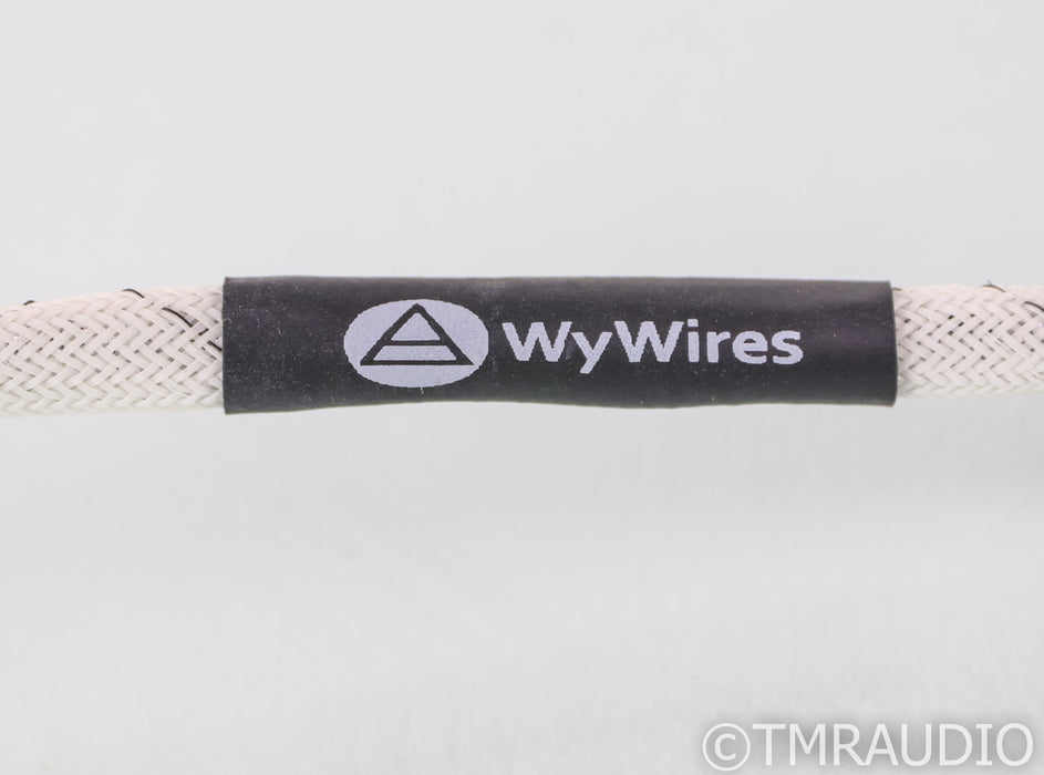 WyWires Platinum Series XLR Cables; 4ft Pair Balanced Interconnects
