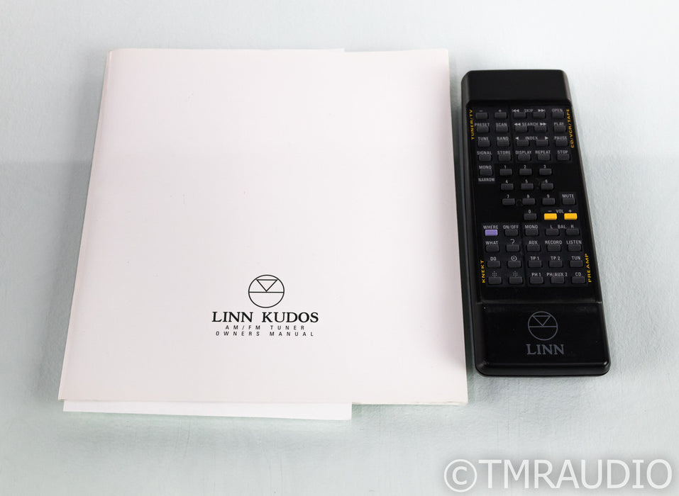 Linn Kudos Digital AM / FM Tuner; Remote