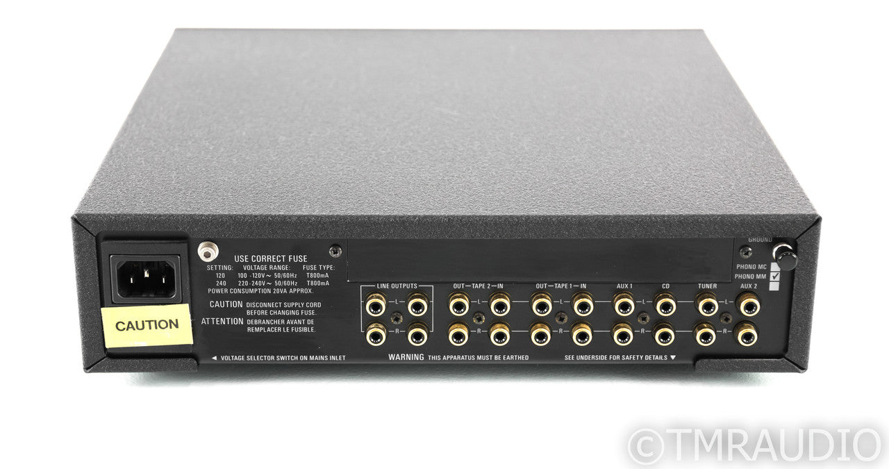 Linn Wakonda Stereo Preamplifier; Wakonda-P; Remote; MM Phono