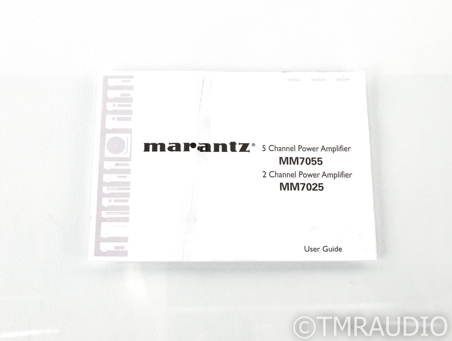 Marantz MM7055 5 Channel Power Amplifier; MM-7055