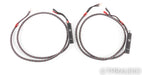 Audioquest CV-8 Speaker Cables; 6ft Pair; 72v DBS (Banana - Bare Wire)