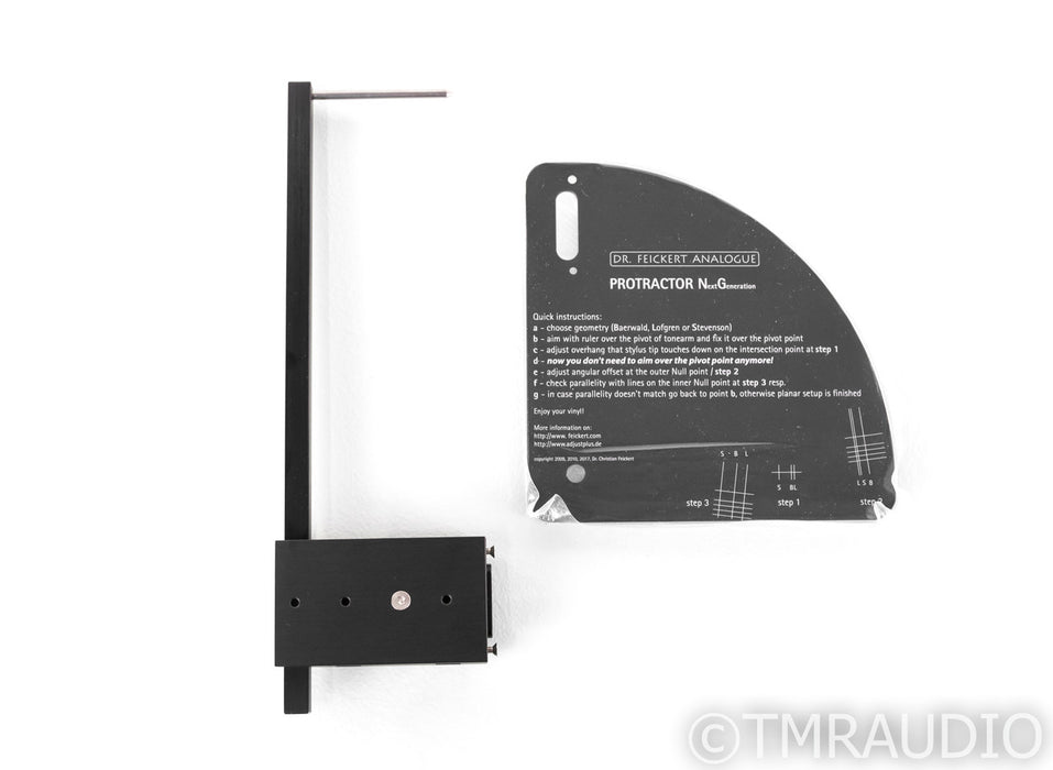 Dr. Feickert Analogue Cartridge Alignment Protractor NG; Next Generation