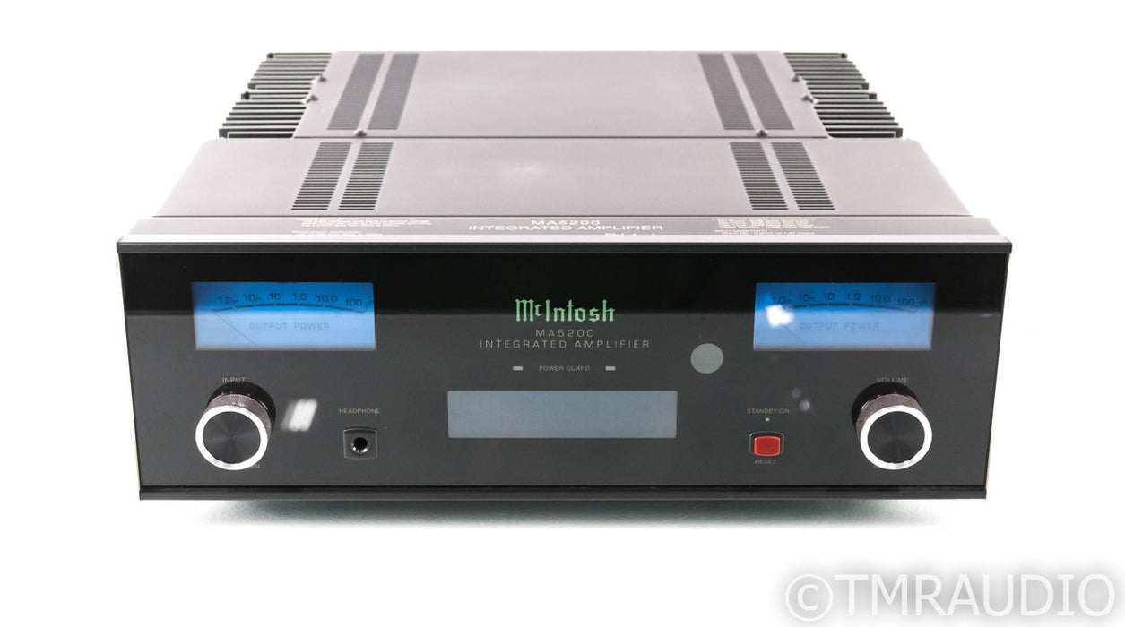 McIntosh MA5200 Stereo Integrated Amplifier; MA-5200; Remote; MM Phono