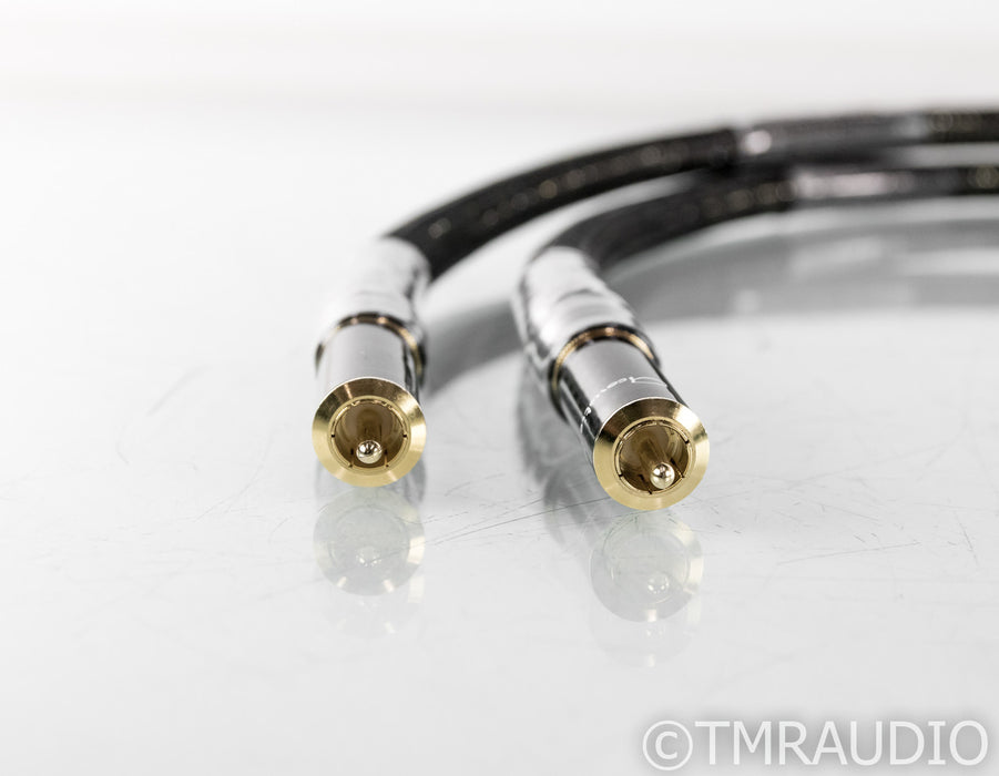 Acoustic Zen Absolute Copper RCA Cables; 1m Pair Interconnects