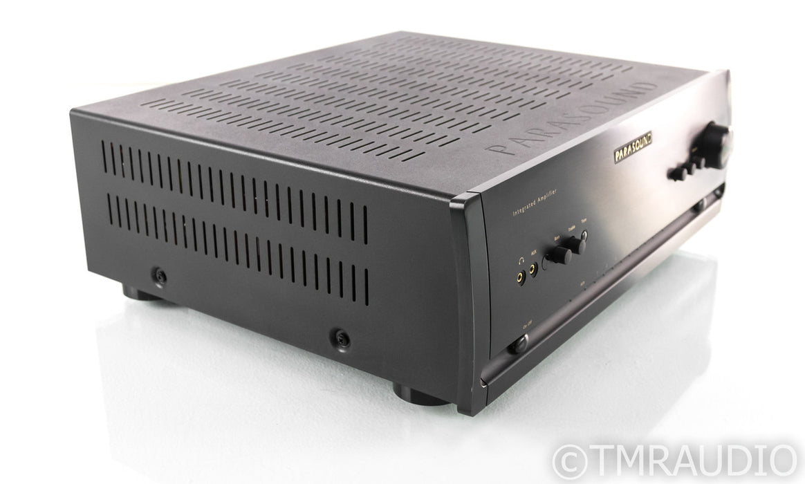 Parasound Halo Integrated 2.1 Channel Integrated Amplifier; Black; Remote